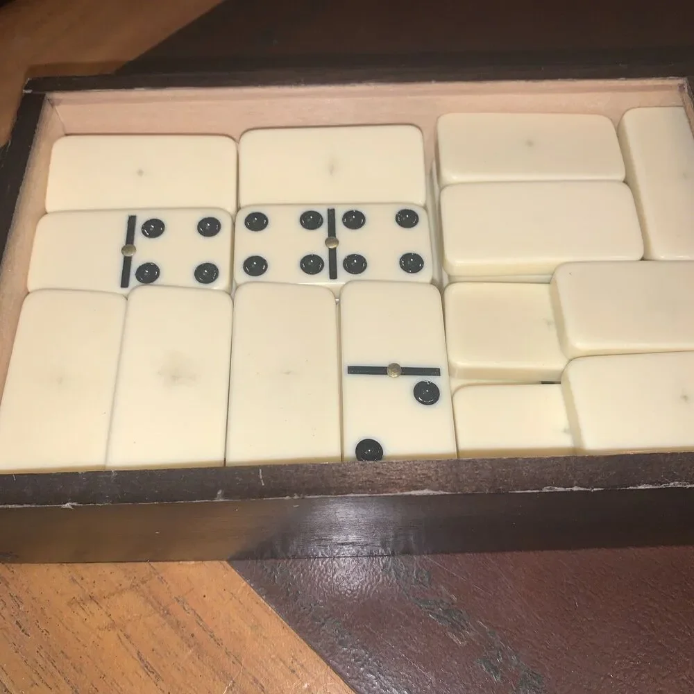Vintage Spinner Dominoes (LG-1)